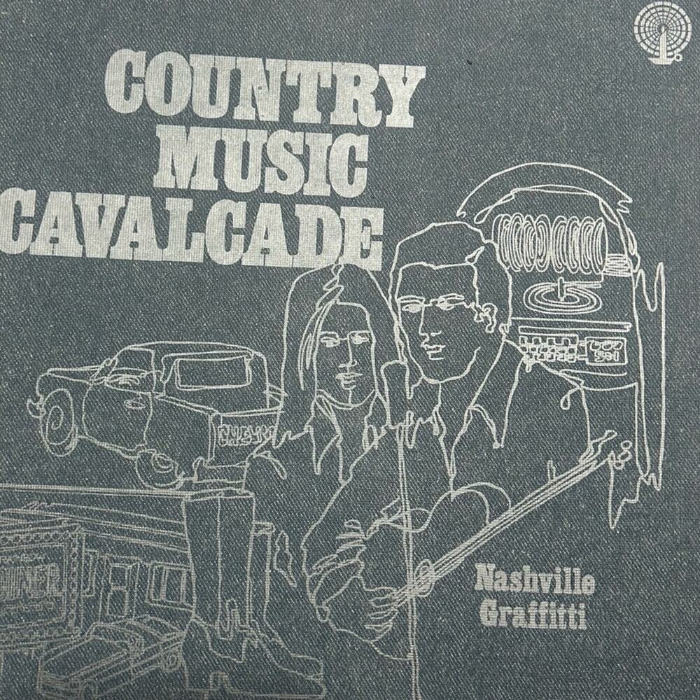 Country Music Cavalcade Vinyl Records - Nashville Graffitti 3-LP box set
